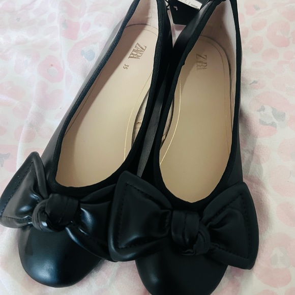 Zara Girls Ballet Flats - Picture 4 of 4